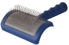 Quadow Tuffer Than Tangles Slicker Brush with Long, Soft Pins