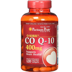 Puritans Pride Q-Sorb CoQ10, 400 Mg, 120 Count