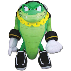 GE Animation Great Eastern GE-52633 Sonic The Hedgehog Vector The Crocodile Stuffed Plush, 13"