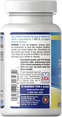 Puritan's Pride Probiotic 10 with Vitamin D, 60 Capsules (Pack of 2)