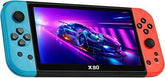 X80 Retro Handheld Game Console – 7" HD Screen, 10,000+ Built-in Classic Games, Supports 10 Emulators, Multifunctional Pocket Gaming System for Kids & Adults
