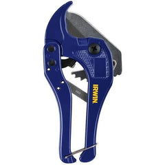 IRWIN RATCHETING PVC CUTTER 1.5" CAPACITY
