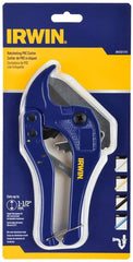 IRWIN RATCHETING PVC CUTTER 1.5" CAPACITY