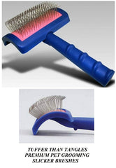 Transgroom Tuffer Than Tangles Slicker with Regular Pins