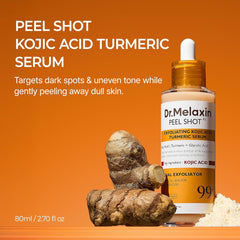 Dr.Melaxin - Peel Shot Exfoliating Kojic Acid Turmeric Serum