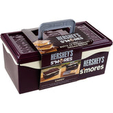 HERSHEY'S 01211HSY S'Mores Caddy For Carrying Food Items, Brown