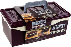 HERSHEY'S 01211HSY S'Mores Caddy For Carrying Food Items, Brown