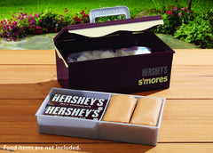 HERSHEY'S 01211HSY S'Mores Caddy For Carrying Food Items, Brown