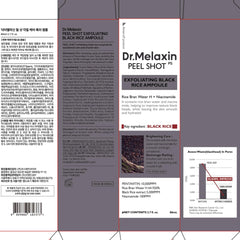 Dr.Melaxin - Peel Shot Exfoliating Black Rice Ampoule