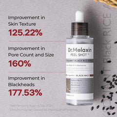 Dr.Melaxin - Peel Shot Exfoliating Black Rice Ampoule
