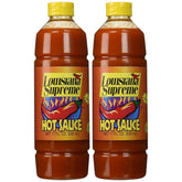 Louisiana Supreme Hot Sauce 2 of 17 oz Bottles