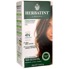 Permanent Haircolor Gel 4N Chestnut