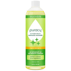 Puracy Multi-Surface Cleaner Concentrate - Plant-Powered Everyday Surface Cleaner - Natural All Purpose Cleaning Solution As Seen on TikTok (Organic Lemongrass, 16 fl oz)