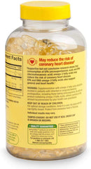 Spring Valley Omega-3 500 mg from Fish Oil Heart Health, Lemon, 360 Softgels (Pack of 2)