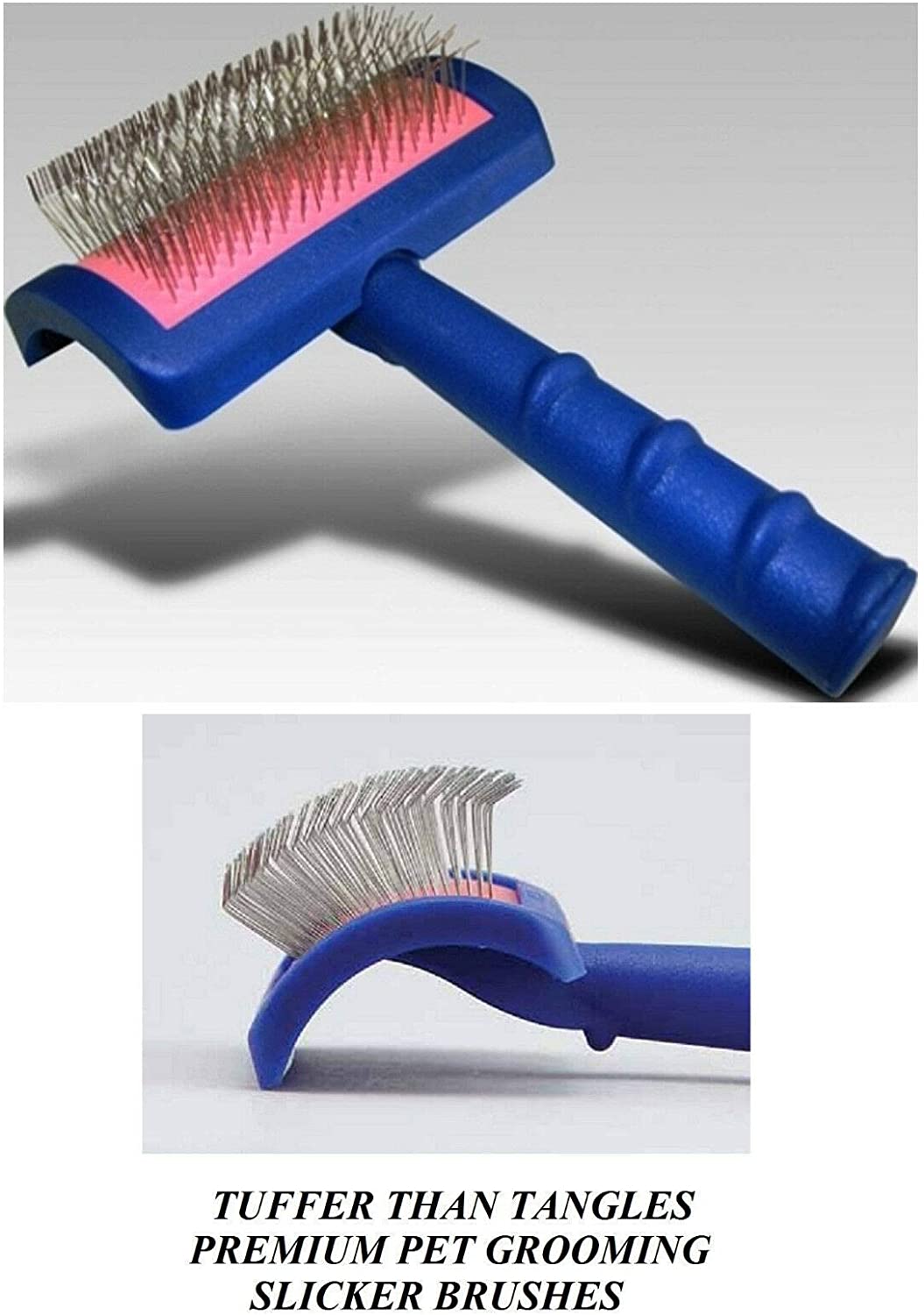 Show Tech Transgroom Tuffer Than Tangles Slicker Brushes