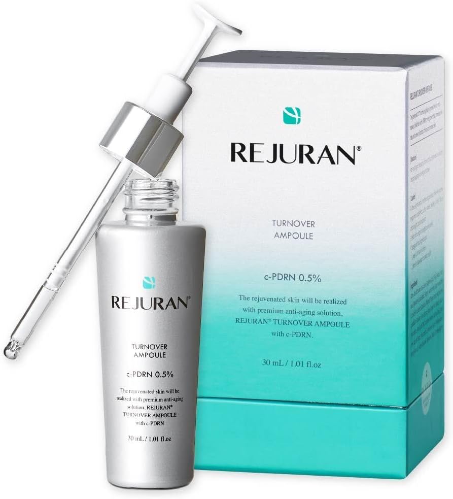 Rejuran® Healer Turnover Ampoule – Powerful Anti Aging Face and Neck Serum with c-PDRN®, Hyaluronic Acid