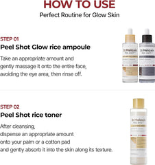 Dr.Melaxin - Peel Shot Glow White Rice Toner 200ml