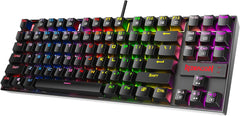 Redragon K552-Rgb Kumara Rgb Led Backlit Mechanical Gaming Keyboard (Black)