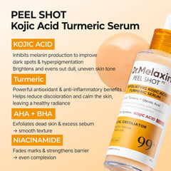 Dr.Melaxin - Peel Shot Exfoliating Kojic Acid Turmeric Serum