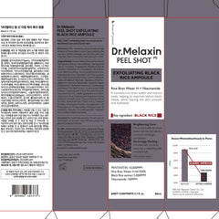 Dr.Melaxin - Peel Shot Exfoliating Black Rice Ampoule